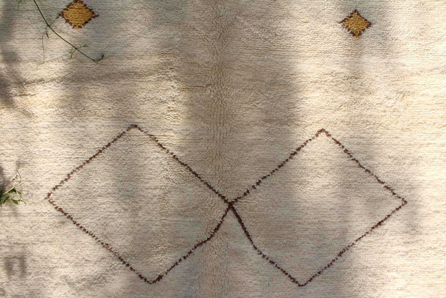 Artisan Moroccan rug designed for neutral interiors and soft luxury styling
