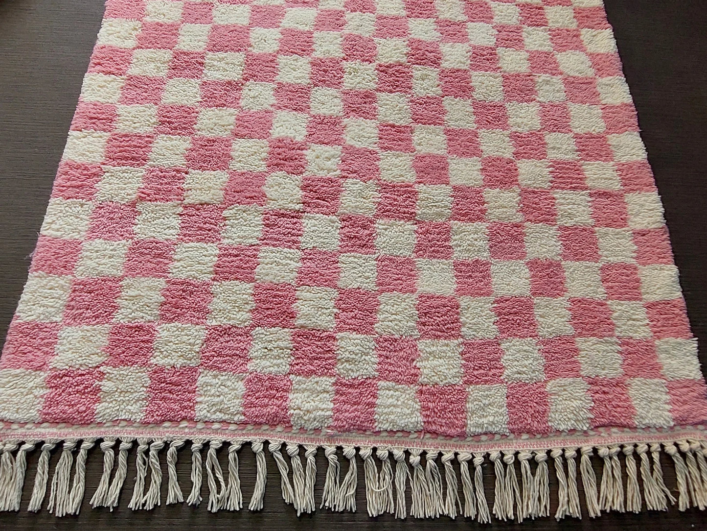Handcrafted Moroccan rug for cozy living rooms bedrooms and creative spaces