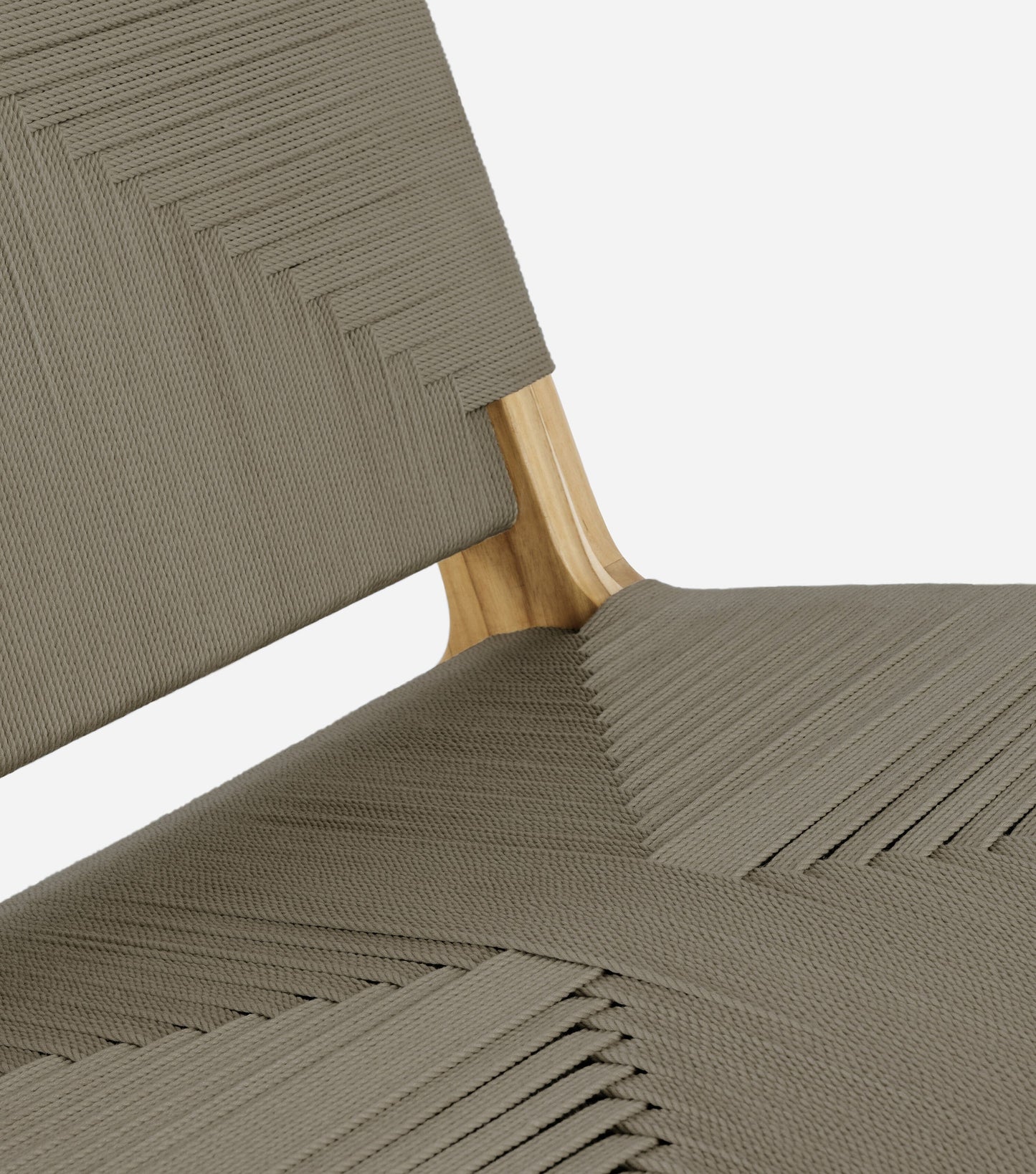 Handmade lounge chair designed for a peaceful reading corner with artisan texture 